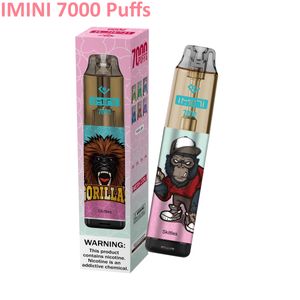 Sunfire Tornado 7000 Puffs 7k E-Cig Puff Buff Wape Wape Vaper Electric Holkah RM E Электронная сигарета одноразовые катечки для катечек с гориллой пары торнадо Vape 7000 9000 12000 Puffs