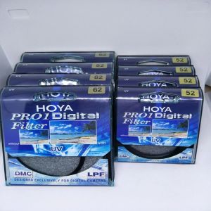 Aksesuarlar Hoya UV Filtresi DMC Pro 49 52mm 55mm 58mm 62mm 67mm 72mm 77mm 82mm ince çerçeve dijital çok kaplanmış antiglare mavi ışık filtreleri