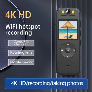 Kameralar mini bodycam 4K UHD Mini Kamera WiFi Mikro Video Kayı