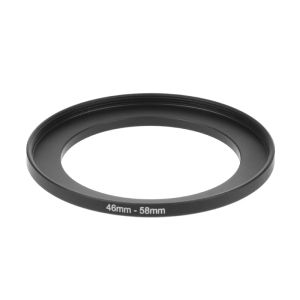 Parçalar 46mm ila 58mm Metal Adım Yukarı Yukarı Halkalar Lens Adaptör Filtre Kamera Aracı Aksesuarları Yeni Lens Adaptör Filtre Halkaları Kamera için