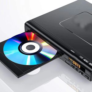 Player Home DVD Player per TV Video CD VCD U Disk Mp3 Multi Region con telecomando AV Cavo 5.1 Canale USB Multimedia