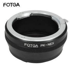 Aksesuarlar Fotga Pentax K/PK Lens Sony NEX3/C3/NEX5/5C/5N/5R/NEX6/7 adaptör halkası Sony Alpha A7 A7 A7S A7R A7I A9 için