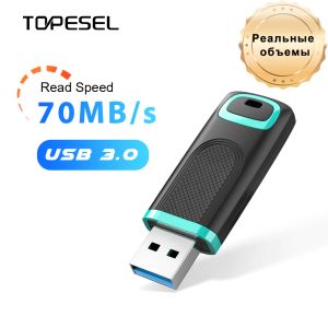 Drives Topesel 128GB Portable Flash Drive USB 3.0 Память память High Speed USB Drive Stick 128G Резервное копирование