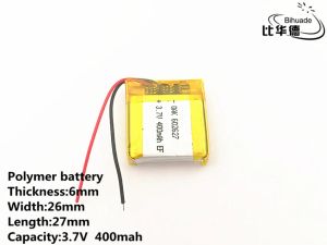 Аксессуары 10 шт. / Лот 3,7 В 400 мАч 602627 602626 PLIB Polymer Lithium Ion Battery для Smart Watch