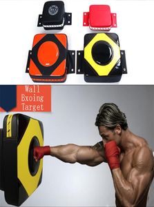 Faux Leather Wall Punching Pad Boxing Punch Target Training Sand Back Spert Spert