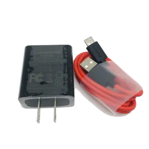 Преобразователи оригинал US Plug для Umidigi Bison/F1/F1 Play/F2 Адаптер быстрого зарядного устройства+USB -кабель.