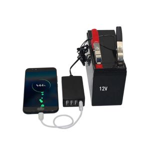 Зарядные устройства для преобразователя постоянного тока с аккумуляторным зажимом 12 В 24 В до 5 В 8a USB -адаптер питания регулятор Buck Зарядное устройство для Apple Android телефоны W3JD