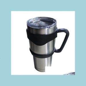Крышка чашки для питьевой посуды Пластиковой прозрачный раздвижный переключатель ER для 20 30 унций пивные кружки пивные кружки.