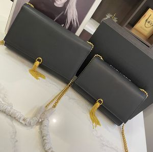 En iyi kadın omuz çantası tasarımcıları Cowhide el çantası gerçek deri altın gümüş zincir püskül crossbody çanta bayanlar messenger çanta yumuşak deri zarf tasarımcı çanta