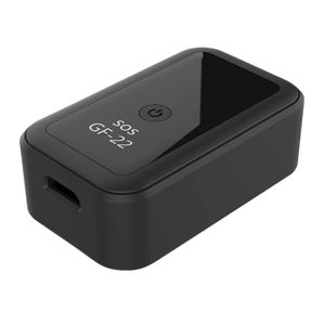 Аксессуары 2021 Новый GF22 CAR GPS Tracker Сильный магнитный магнитный небольшой локатор для отслеживания местоположения для отслеживания записи автомобильных мотоциклов