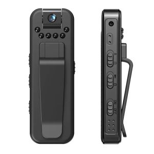Kameralar md13 hd 1080p vücut mini kamera taşınabilir küçük dijital video kaydedici polis bodycam kızılötesi gece görüşü minyatür kamera