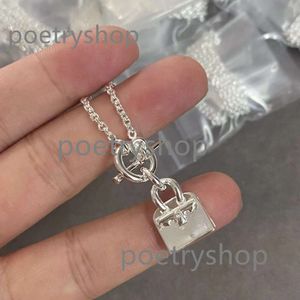 Дизайнерские ювелирные изделия Love Home New Bag Collece Женщина H Kangkang Bag Pink Diamond 18k Розового золота Подвеска подвеска