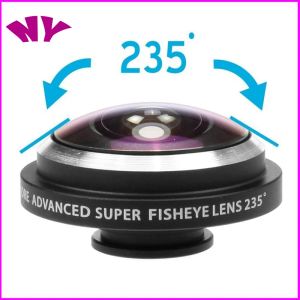 Универсальный клип линзы 235 градусов Super Fish Eye Camera Lens для Apple iPhone Samsung Xiaomi Huawei