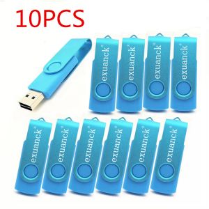 Drive 10pcs/lot 2.0 USB Flash Pen Drive Metal + Plastic Color USB -палочки 64 ГБ 128 ГБ 4 ГБ 8 ГБ 16 ГБ 32 ГБ USB Pendrive Custom Logo бесплатно