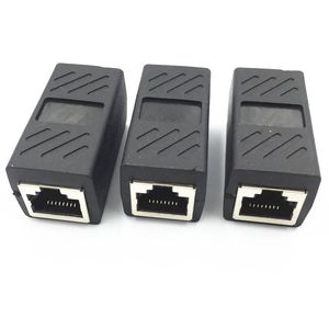 2024 RJ45 Konektör Ağı Genişletici Ethernet Kabel RJ45 Genişletici Adaptörü Gigabit Arayüzü Kadından Kadın Ağ Konektörü Ethernet Kabel Extender