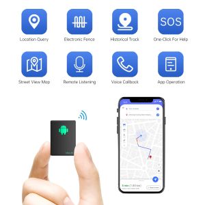 Aksesuarlar Mini GPS A8 Tracker Anti Kayıp Alarm Akıllı Çocuk Çantası PET GPS Bulucu GSM/GPRS Gerçek Zamanlı GPS İzleme Cihazı