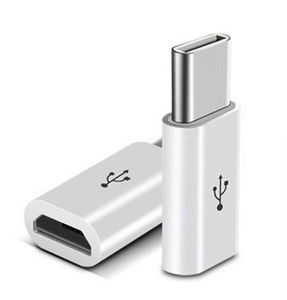 20pcs1lot micro USB для типа C USB -зарядного кабельного адаптера для Huawei P9 P10 P20 LG G5 G6 Samsung S8 S9 Plus Connec3477268