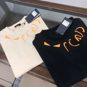 Tasarımcı Erkek Tişört Kadın T-Shirt, Günlük Günlük Moda FF Mektup Baskı Kısa Kollu Sıcak Satış Üstü Hip Hop Giyim Erkekler Artı Boyut M-5XL