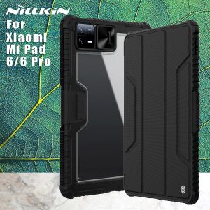 Caso Nillkin para Xiaomi Mi Pad 6 Pro Protection Camera Protection Flip Leather Case Back Topa para Xiaomi Pad 6