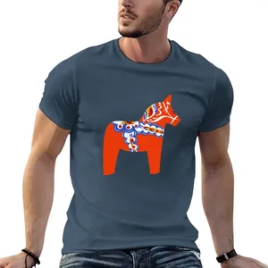 Мужская половая шведская шведская футболка для лошадей эстетическая одежда из эстетической одежды тяжеловесы Графические футболки Мужские футболки большие и высокие