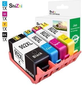 Чернильные картриджи Shizhi Cartridge, совместимый с 902 XL 902XL OfficeJet Pro 6978 6962 6968 6975 6960 6970 6950 6954 6979 6951 Printe4736060