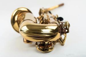 Саксофон альт -саксофон VI Высококачественный саксокс -профессиональный музыкальный инструмент латунный золото, покрытые саксофонами, кнопки из тростника