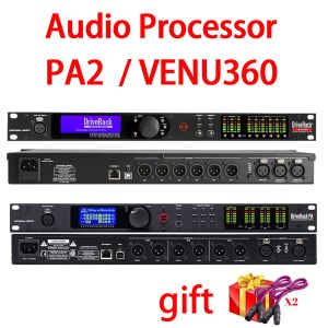 Аксессуары PA2 Venu360 Driver Rack Sange Roccessor 2 Вход 6 Вывод Новый сценический аудио оригинальный программный процессор Pro Professional Professional Professional