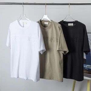T-shirt masculino masculino masculino masculino feminino feminino letras de camiseta feminina 3D Impresso de manga curta estampada de luxo mais vendida