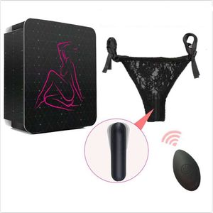 Liren sarhoş uzaktan kumanda dantel panty mini vibratör seks oyuncakları kadınlar için iç çamaşırı klitoral görünmez titreşimli kurşun yumurtalarına bağlar.