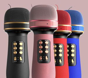 WS898 National K Song Microphone Беспроводной динамик Bluetooth Детский o Integrated Condenser Microphones5062082