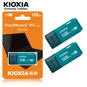 Drives (ранее Toshiba) Kioxia 3PCS Trancsemory USB 3.2 Gen1 Pendrive Pen Drive 128 ГБ 256 ГБ 32 ГБ USB Flash Drive 16 ГБ 2,0 Палочка памяти