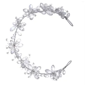 Cabeças de cabeceiras de cabeceira nupcial Tiara Handmade Band com cristais de brilho para mulheres Ferramenta de fabricação de penteados