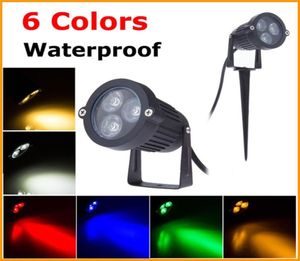 Zemin Renkli Taşınabilir Su Geçirmez Açık Bahçe Çim Light LED Çim Peyzaj Ampul IP65 Açık Bahçe Spot Light8917995