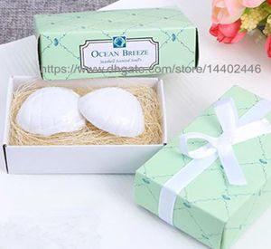 100STS ARTED SOAP SHEAL SHEALD SHARD DREAM SEASHELL Свадебная свадебная вечеринка подарки мини -ароматный ароматный ванна океан