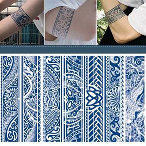 Татуировка переноса повязки водонепроницаемые временные татуировки рука и татуировки на плече для мужчин.