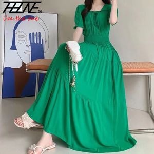 Maxi Long Dress для женской одежды индийская винтажная vestidos para mujer holady 2024 Boho Beach Corean Style Hotte Dress House 240415