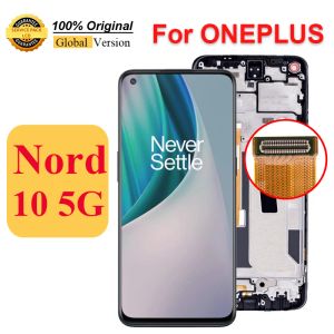 OnePlus Nord N10 için Orijinal Ekran N10 5G LCD 10 Touches Ekran Değiştirme Bir artı Nord N10 5G BE2029 BE2025 BE2026 BE2028