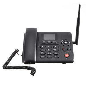 Aksesuarlar 4G WiFi Kablosuz Sabit Telefon Masaüstü Telefon GSM SIM Kart Telefon Volte Sabit Hat Sıcak Kablosuz Telefonlar LCD Office Eve Uyuyor