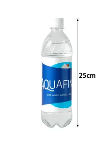 Garrafas de água aquafina desvio de garrafas seguro pode guardar recipiente de segurança oculto com um saco de prova de cheiro de grau alimentar