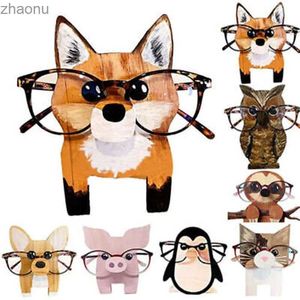Солнцезащитные очки милые очки для животных стойки деревянные очки