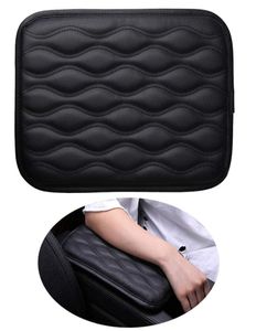 Центральная консольная площадка Black Car Armrest Pad Car Armrest Seat Cover Protector для большинства автомобильных внедорожников Car5384558