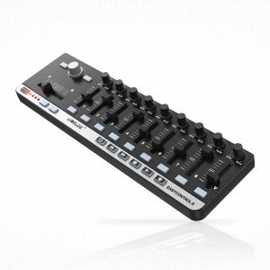 Klavyeler Worlde EasyControl.9 MIDI Kontrolör Taşınabilir Mini USB 9 Slimline Kontrol MILI Klavye Aletleri Elektronik Organ