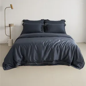 Наборы постельных принадлежностей 2024 Длинношивая хлопчатобумажная кровать для кровать для вышивки.
