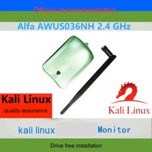 Kartlar Ralink 3070L yonga seti 2000MW Yüksek Güçlü Kablosuz Ağ Kartı 150Mbps Kablosuz USB Adaptörü 5db Anten Alfa AWUS036NH