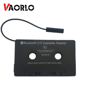 Адаптер Vaorlo Universal Cassette Bluetooth 5.0 Адаптер -конвертер Car Tape Audio Cassette для Aux Stereo Music Adapter Cassetette с микрофоном