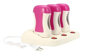 3pcs Depilatory Balmumu Isıtıcı Kartuş Makinesi Tam Vücut Ağdalama Parafin Epilatör Epilator Sulutma Depilasyon Ağda Seti6284240