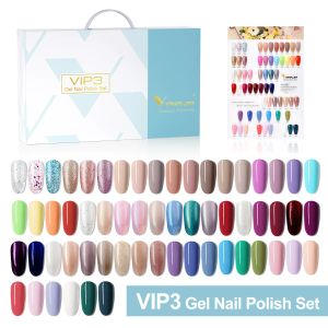 Гель 7,5 мл Venalisa Gel лак для ногтей набор Vip3 Gel Nail New Groving Nail Varnish Kit
