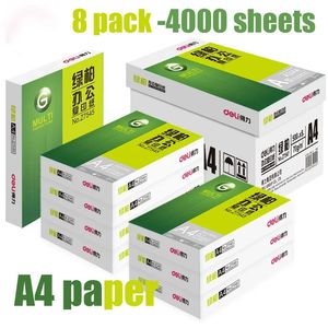 A4 Kopya Kağıt 70G 500 Sayfa 80G Beyaz Kopyalama Kağıt 8 Paketler/Box School Offi