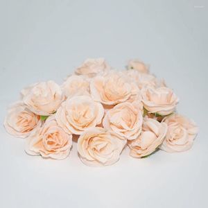 Декоративные цветы 50 штук 3 см искусственной пены роза цветочные цветочные свадебная вечеринка домашняя комната