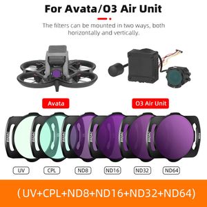Аксессуары для беспилотников для линз для DJI O3 Air Unit UV CPL ND 16.08.32/64 CPL Polarizer Camera Camer